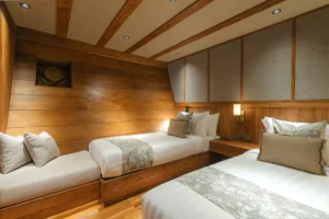 Deluxe Suite with twin beds aboard Celestia