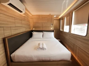 Interior of the Larantuka and Wae Rebo cabin category aboard Mosalaki