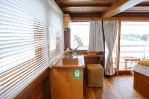 Interior of the Kei owner cabin on Aliikai Voyage