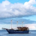 Amira wooden dive phinisi sailing in Indonesia