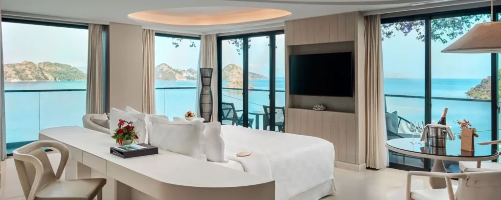 Ocean View Suite overlooking Waecicu Beach at AYANA Komodo