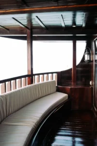 Private balcony of the Behike Master Panoramic cabin