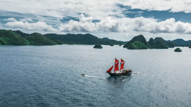 Calico Jack cruising Indonesian waters