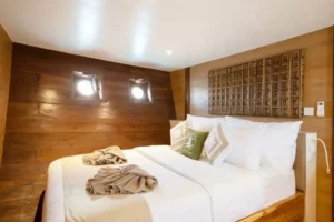 Family suite second double bed on Chakana