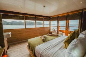 Cabin 1 Superior Suite interior on Chakana