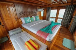 Ciela Padar Room interior aboard Ciela phinisi