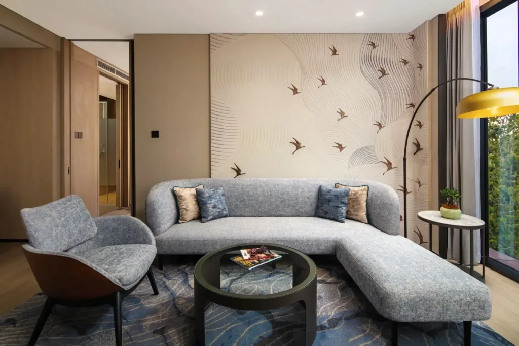 One Bedroom Suite living area at Crowne Plaza Labuan Bajo