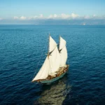 Dewata phinisi yacht cruising Indonesian waters