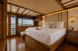 Private balcony attached to Suite 2 Stateroom on KAI Voyage