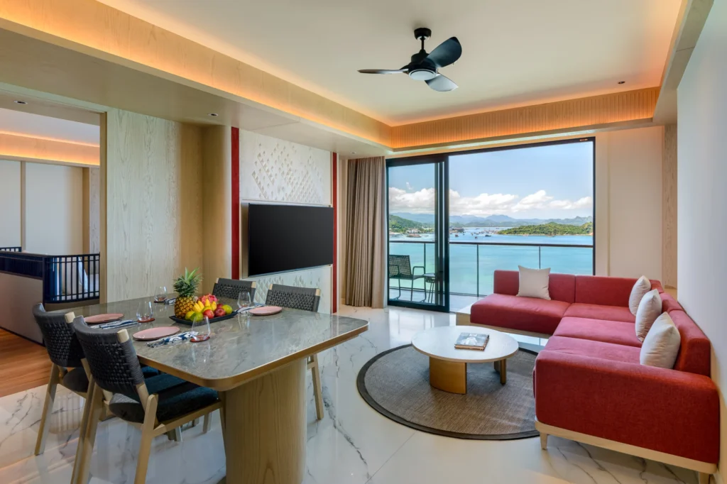 Family Suite Two Bedroom interior at Katamaran Hotel & Resort Komodo