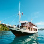 Exterior of Lamborajo I semi-phinisi at sea