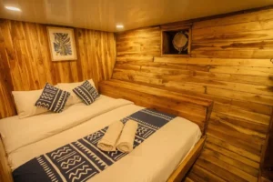 Double cabin 3 on the lower deck of Maipa Deapati