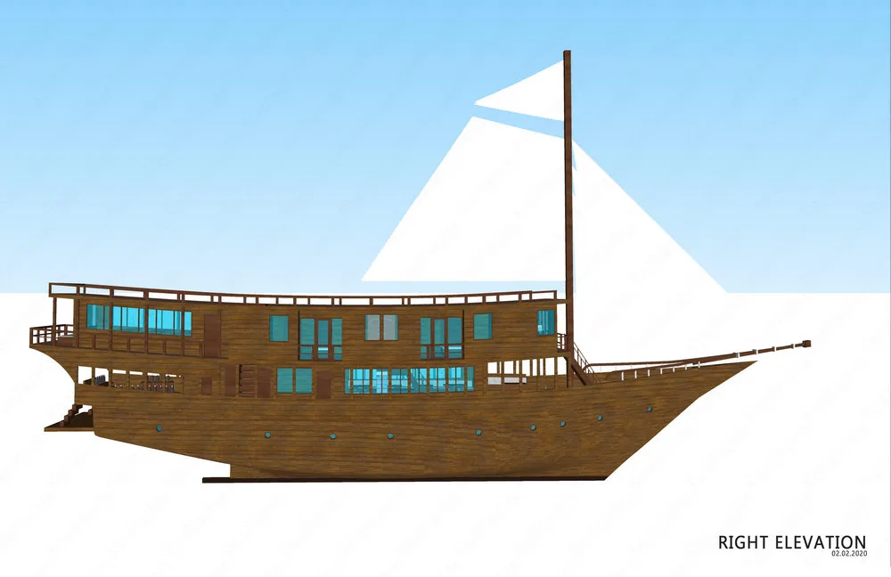 Mola Mola 2 phinisi liveaboard in Indonesian waters