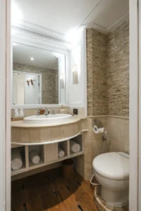 Mutiara Laut front cabin ensuite bathroom