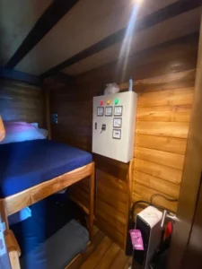 Twin bunk cabin aboard Nusa Kembara