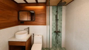 Birru Deluxe stateroom aboard Papiton Allo phinisi