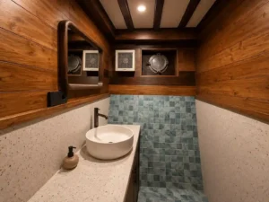 Nucca Deluxe stateroom aboard Papiton Allo phinisi