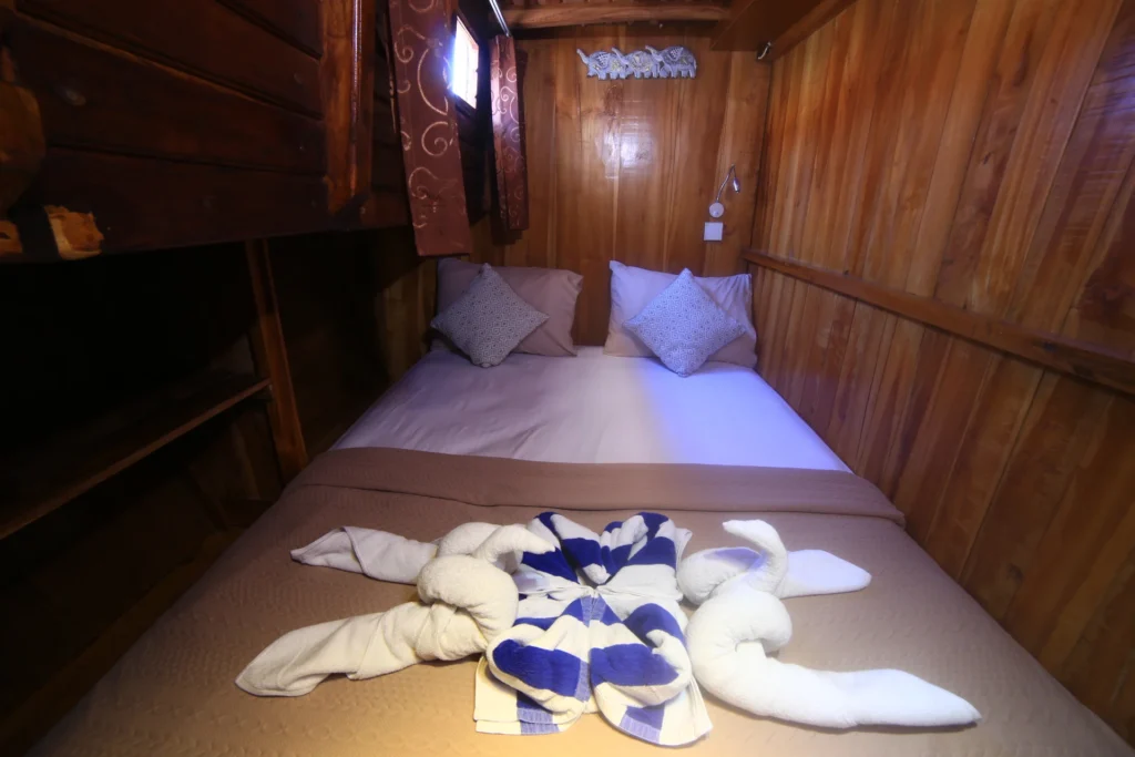 Double cabin with one double bed aboard Queenesia I