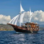 The Oracle phinisi in Indonesian waters