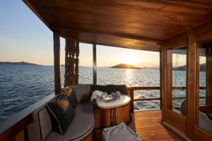Private sea-view terrace of The Oracle Second Suite Room