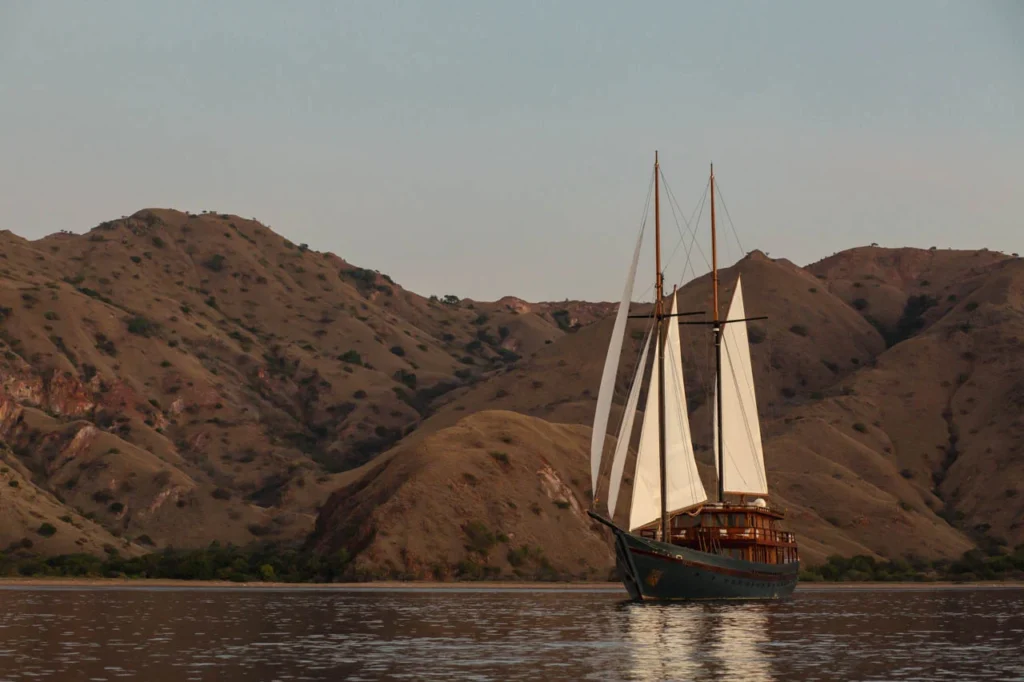 Vela luxury phinisi yacht exterior
