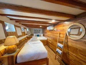 Balinese Room interior aboard Vinca Voyages