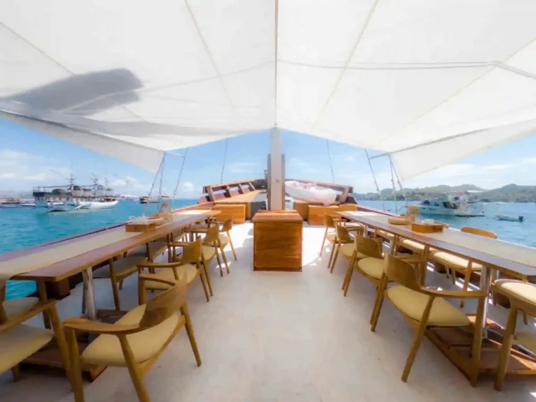Lower-deck Superior cabin on Yumana, the entry grade with ensuite bathroom