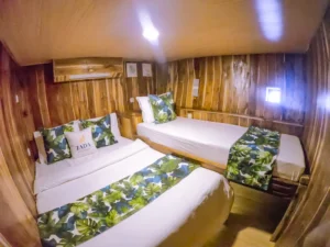 Lower-deck Sharing Cabin with bunk beds aboard Zada Ulla