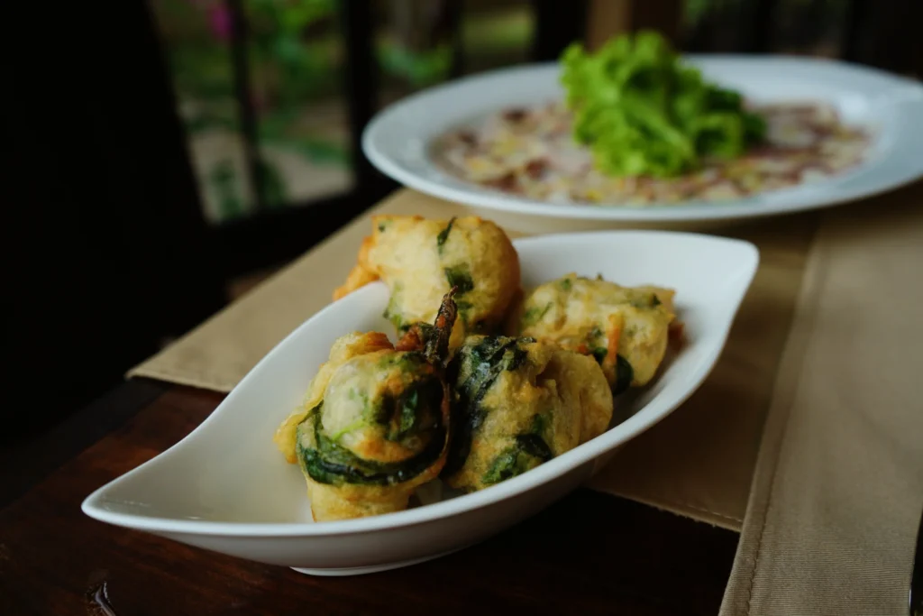 Food and drinks served at Altomare Restaurant in Labuan Bajo