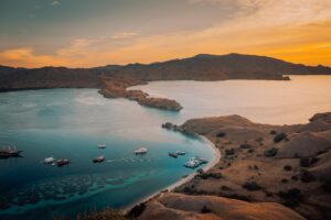 Main destination view of Gili Lawa Darat