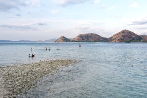 Main destination view of Komodo Island