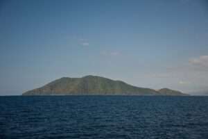 Natural landscape, coast and travel scenery in the Sumbawa region