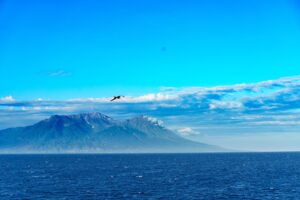 Natural landscape, coast and travel scenery in the Sumbawa region