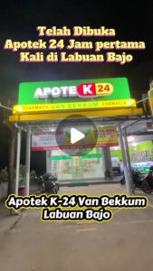 K-24 Van Bekkum Labuan Bajo official pharmacy service photo