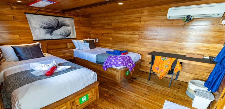 Master Stateroom on Komodo Aggressor