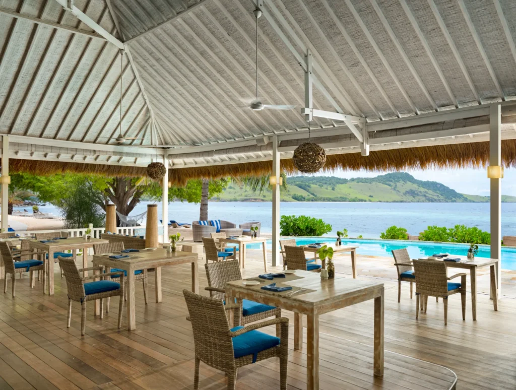 Lomak Restaurant interior and ambience in Labuan Bajo